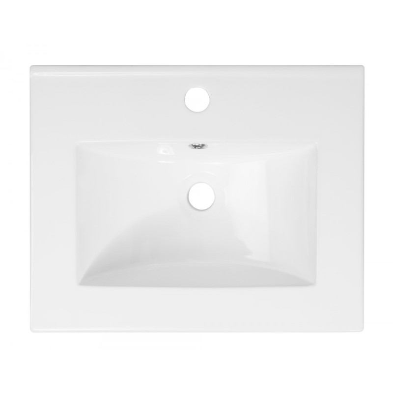 Kompletny zestaw łazienkowy Lupo 50 cm z szafką i umywalką – nowoczesny design!