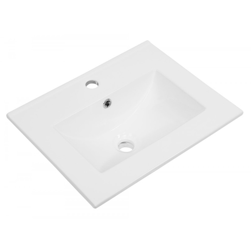 Kompletny zestaw łazienkowy Lupo 50 cm z szafką i umywalką – nowoczesny design!