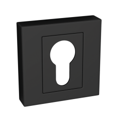 Stylowy szyld kwadratowy 50x50mm czarny - elegancja w aluminium i znalu!