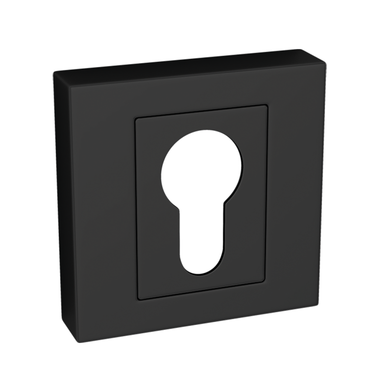 Stylowy szyld kwadratowy 50x50mm czarny - elegancja w aluminium i znalu!