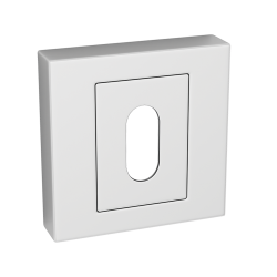 Elegancka Zaleta! Chromowany Szyld Kwadratowy z Maskowaniem - Stylowy Montaż Wewnętrzny!