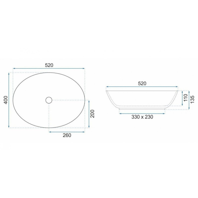 Stylowa Umywalka Margot Black/Gold - Elegancja na Blacie