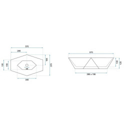 Luksusowa Umywalka Vegas z Granitu – Błysk i Styl na Twojej Łazienkowej Toaletce!