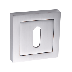 Rozeta Satin Square z Kluczem - Styl i Komfort dla Twoich Wewnętrznych Drzwi