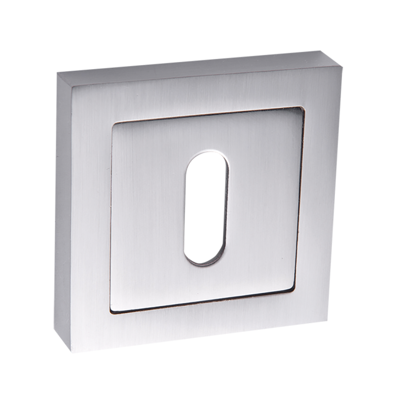 Rozeta Satin Square z Kluczem - Styl i Komfort dla Twoich Wewnętrznych Drzwi