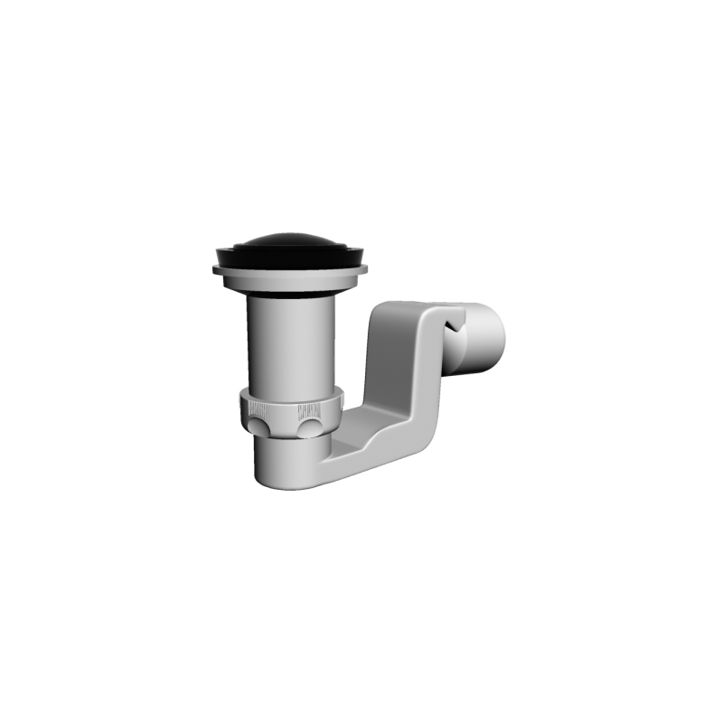 Przełomowy Syfon Brodzikowy River 19079 - Nowoczesna Funkcjonalność łazienki