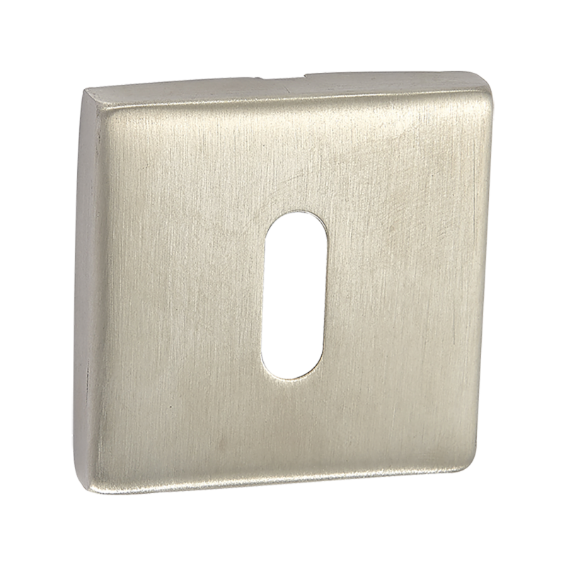 Elegancki Szyld z Satynowej Stali — Styl i Ochrona Twoich Drzwi