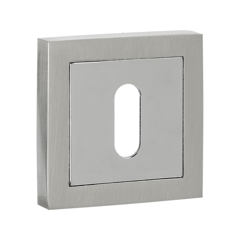 Szyld drzwiowy satynowy z chromem - stylowy akcent dla Twojego wnętrza!