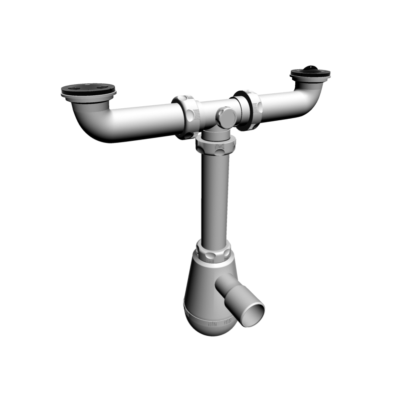 Nowoczesny Syfon Zlewozmywakowy - Idealne Połączenie Funkcjonalności i Designu