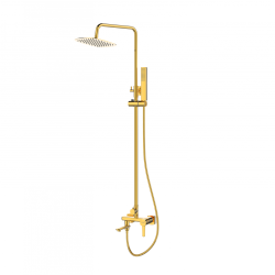 Glamour Gold - Elegancka Deszczownica z Ruchomą Wylewką od Invena