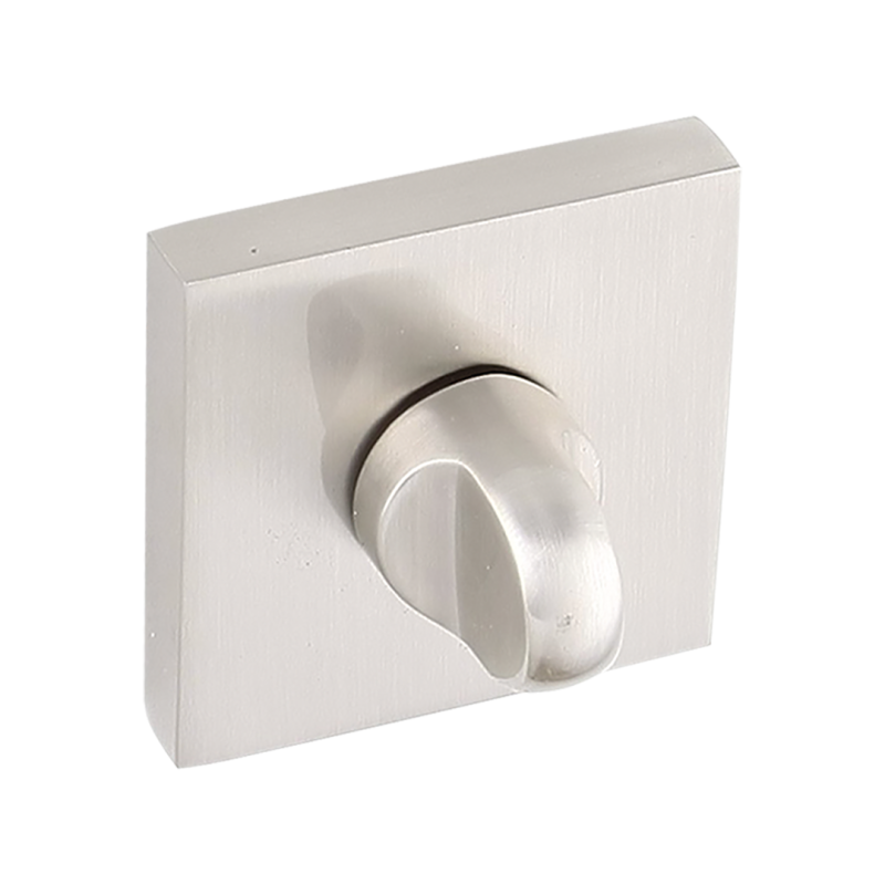 Kwadratowa Rozeta WC Aluminiowa Satyna - Elegancja i Styl w Każdym Detalu!