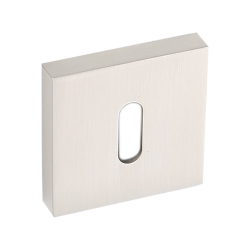 Rozeta do Drzwi "Elegant Square" Satyna - Łatwa Instalacja, Nowoczesny Styl!