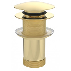 Złoty Syfon Przestrzeniowy z Przelewem – Oszczędzaj Miejsce z Elegancją