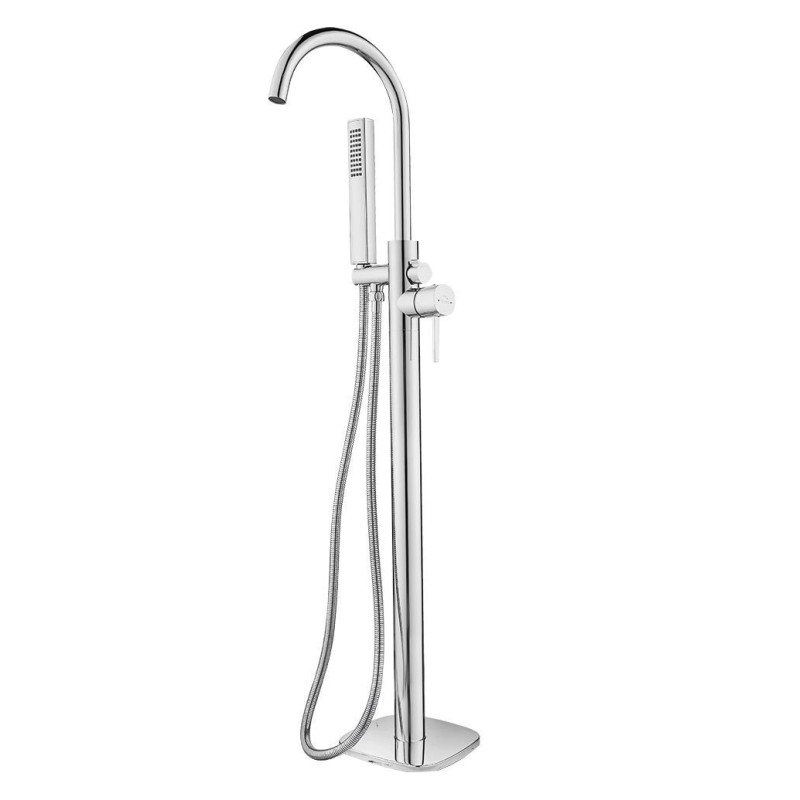 Pola Chrom BAP_011S - Elegancka Bateria Wolnostojąca z Gwarancją 8 Lat