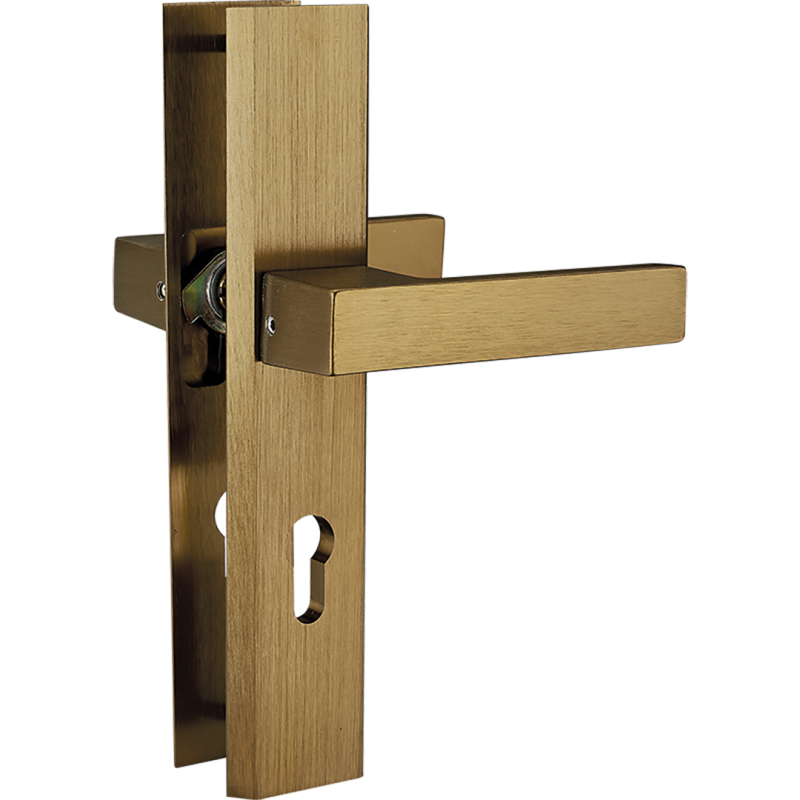 Patynowana Klamka FLOKO – Doskonała Trwałość i Styl do Drzwi Zewnętrznych!