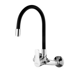 Elegancka Bateria Ścienna Verso Czarna – Styl i Funkcjonalność w Twojej Kuchni