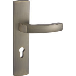 Stylowa Klamka Auris z Patyną - Wytrzymałość i Design dla Twoich Drzwi Zewnętrznych