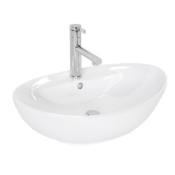 Elegancka Umywalka Nablatowa Cindy – Styl i Funkcjonalność w Twojej Łazience