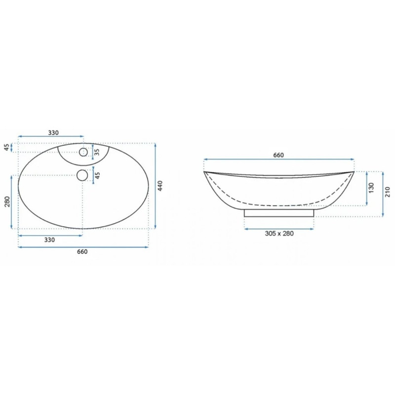 Luksusowa Umywalka Nablatowa ROSA - Elegancja Twojej Łazienki!