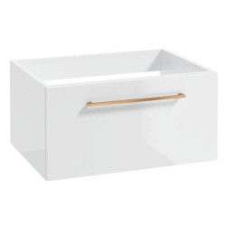 Wisząca Szafka METRO SYSTEM B60 z Uchwytem w Odcieniu Różowego Złota