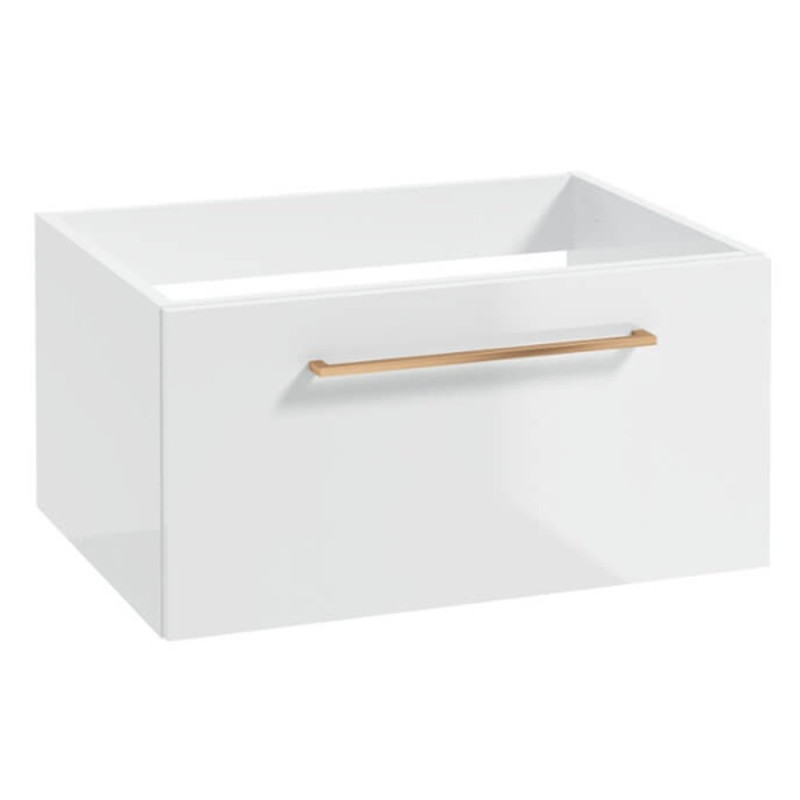 Wisząca Szafka METRO SYSTEM B60 z Uchwytem w Odcieniu Różowego Złota