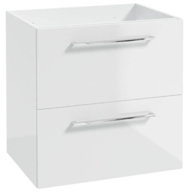 Nowoczesna Szafka Wisząca METRO SYSTEM B60 z Chromowanymi Uchwytami