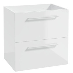 Elegancka Szafka Biała METRO SYSTEM B60 z Uchwytami