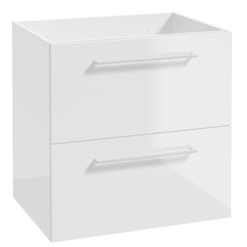 Elegancka Szafka Biała METRO SYSTEM B60 z Uchwytami