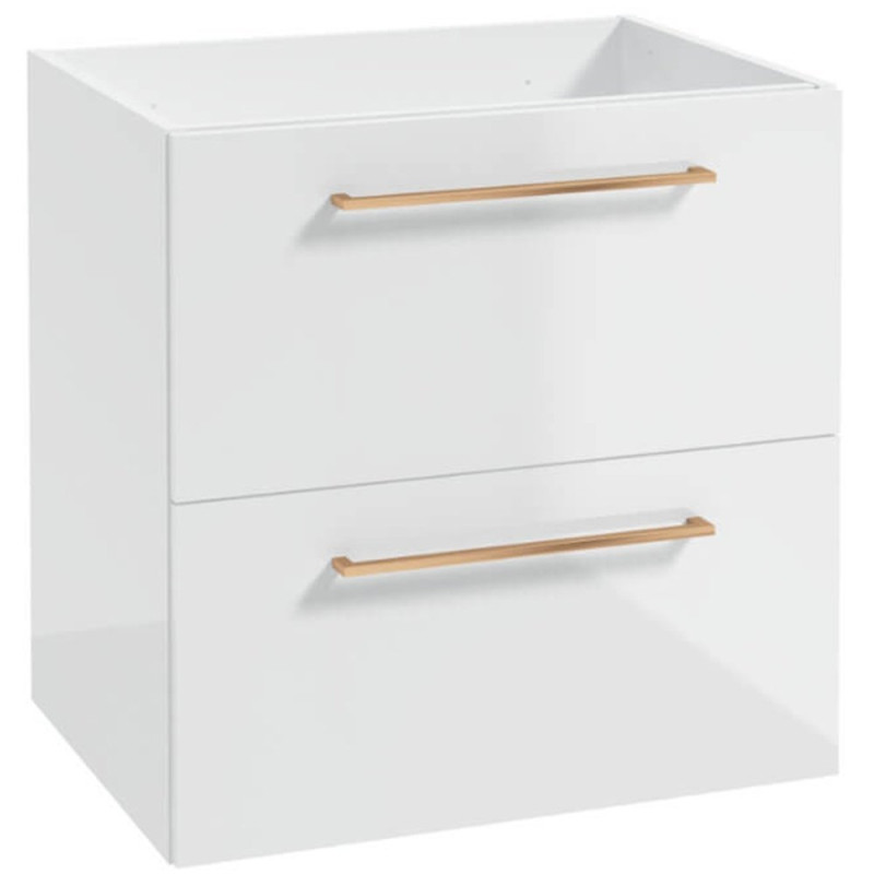 Elegancka Szafka METRO SYSTEM B60 z Uchwytami w Różowym Złocie