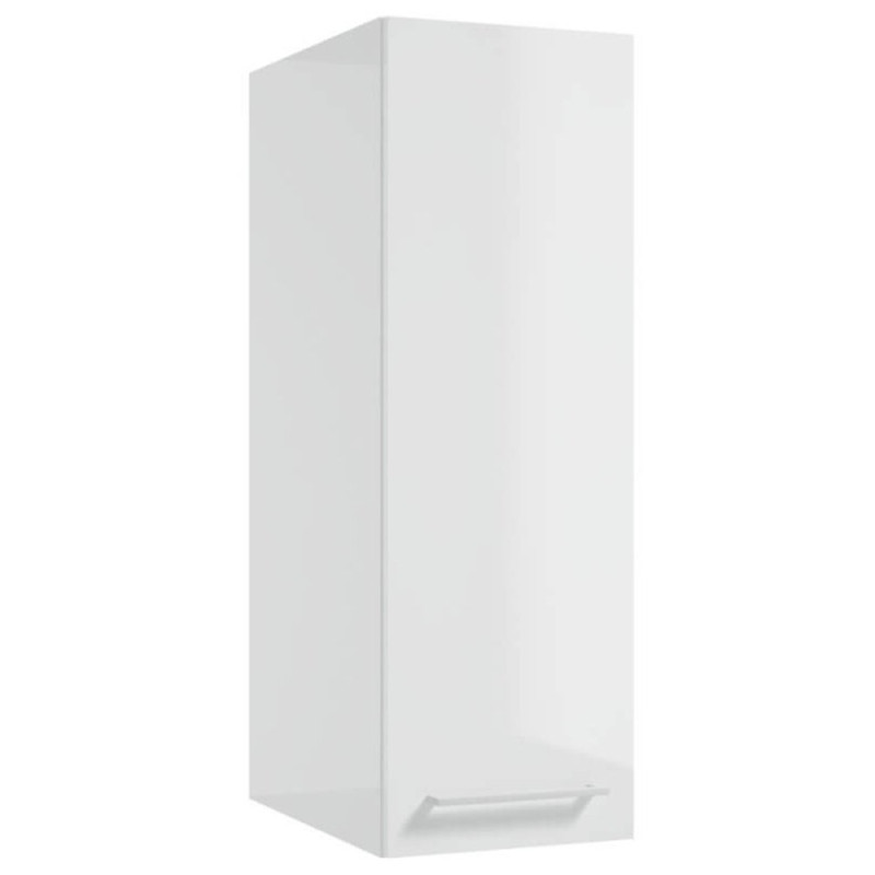 Elegancka Szafka Wisząca METRO SYSTEM C30 - Nowoczesny Biały Design z Uchwytami