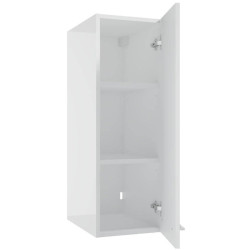 Elegancka Szafka Wisząca METRO SYSTEM C30 - Nowoczesny Biały Design z Uchwytami