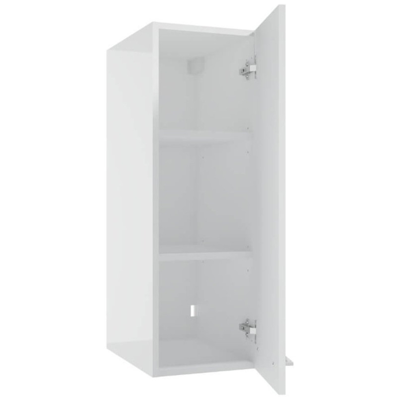 Elegancka Szafka Wisząca METRO SYSTEM C30 - Nowoczesny Biały Design z Uchwytami