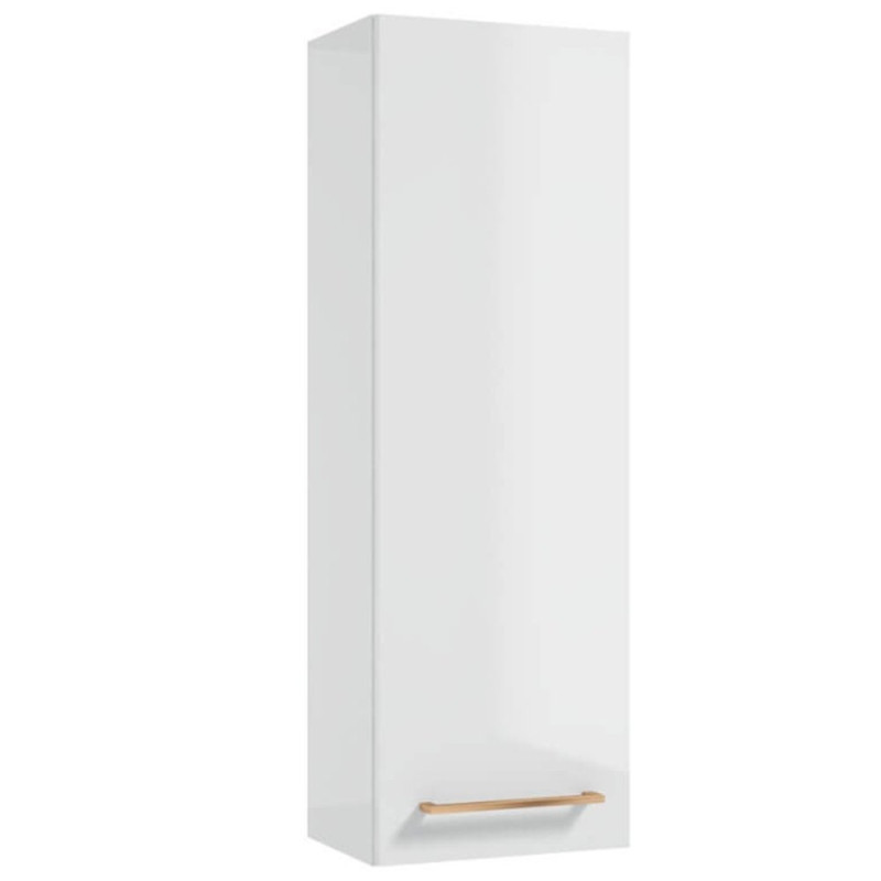 Elegancka szafka wisząca METRO SYSTEM C30 z uchwytem w kolorze różowego złota