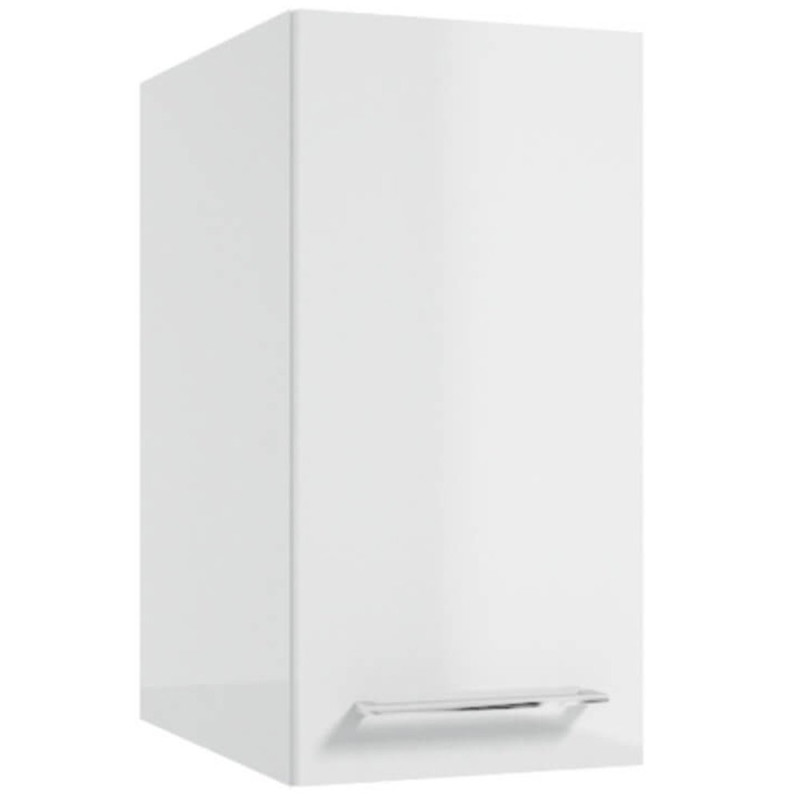 Nowoczesna Szafka Wisząca METRO A30 z Chromowanym Uchwytem - Styl i Funkcjonalność!