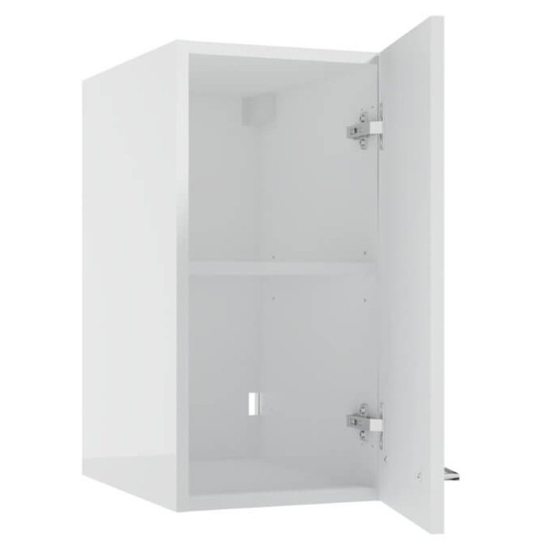 Nowoczesna Szafka Wisząca METRO A30 z Chromowanym Uchwytem - Styl i Funkcjonalność!