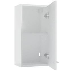 Nowoczesna szafka wisząca METRO SYSTEM A30, biel & stylowa funkcjonalność