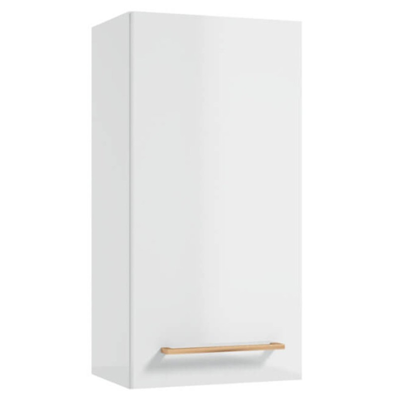 Nowoczesna szafka wisząca METRO SYSTEM A30 z uchwytem w kolorze różowego złota