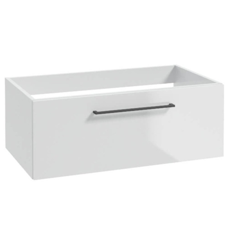 Stylowa Szafka Wisząca METRO SYSTEM B80 z Czarnym Uchwytem - Nowoczesny Design!