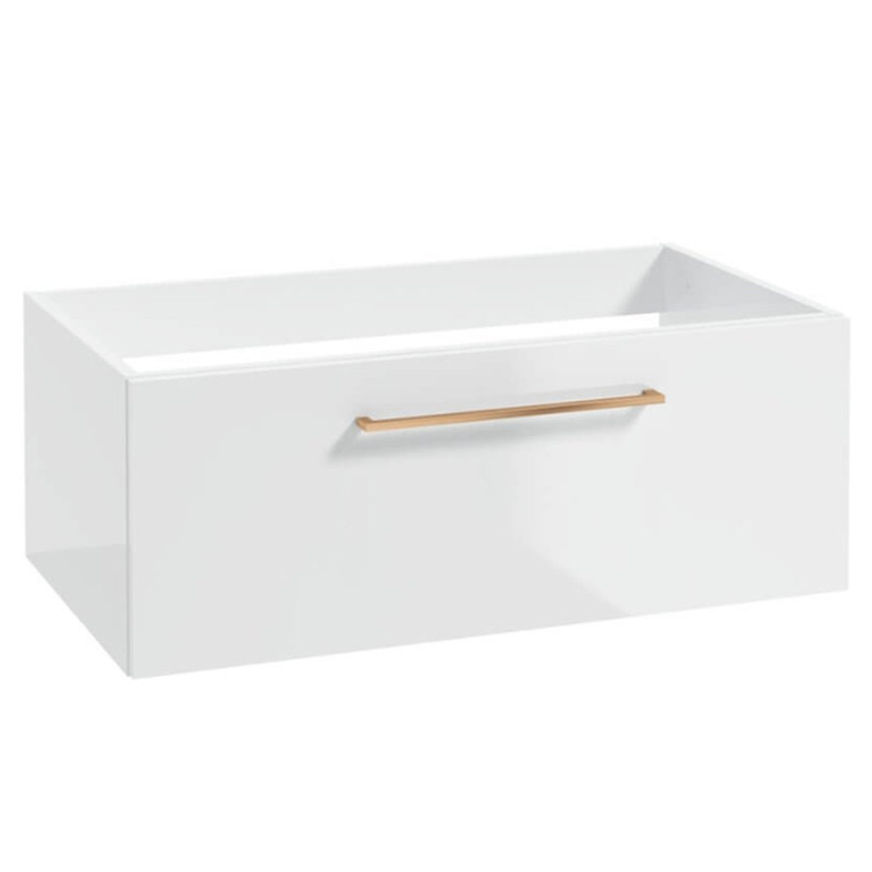 Szafka METRO SYSTEM B80 - Stylowy uchwyt w odcieniu różowego złota