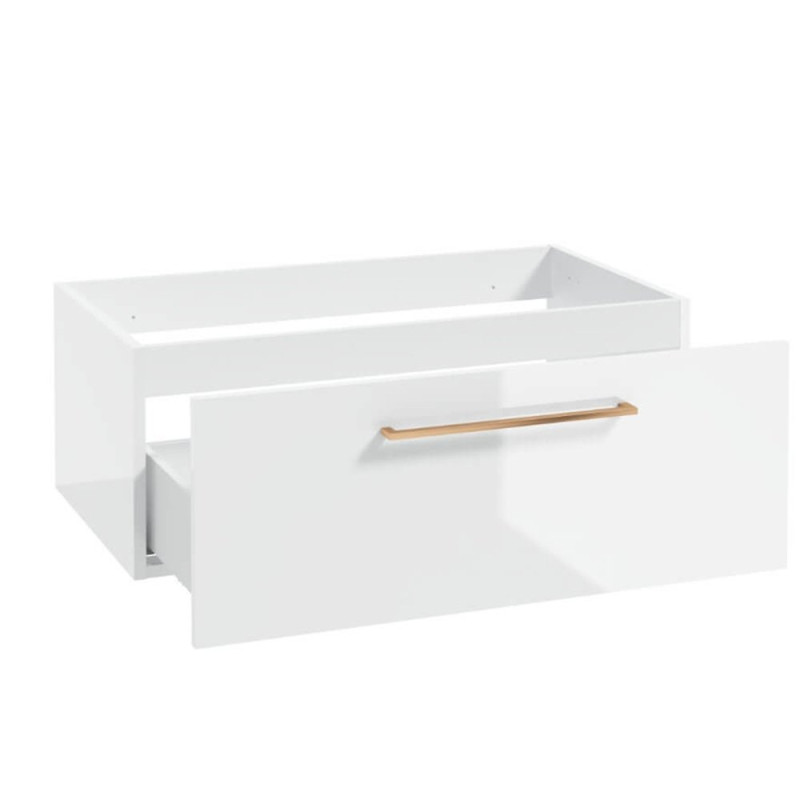 Szafka METRO SYSTEM B80 - Stylowy uchwyt w odcieniu różowego złota