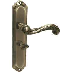 Stylowa klamka Retro WC patyna - idealna do klasycznych wnętrz!