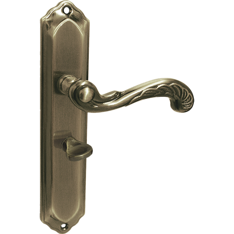 Stylowa klamka Retro WC patyna - idealna do klasycznych wnętrz!