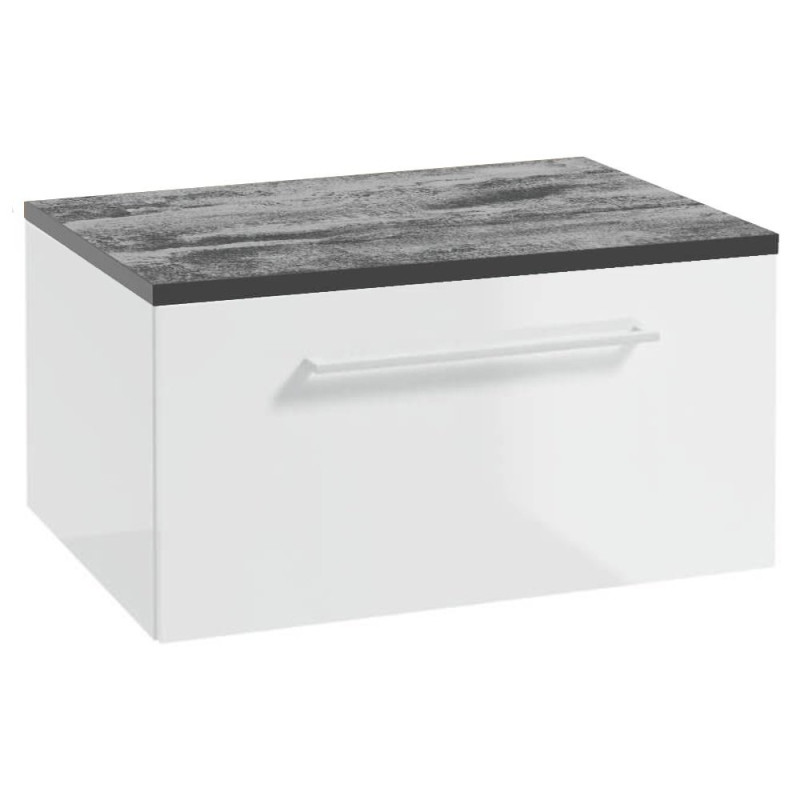 Szafka ścienna z blatem METRO SYSTEM B60 biały - elegancja i funkcjonalność w jednym