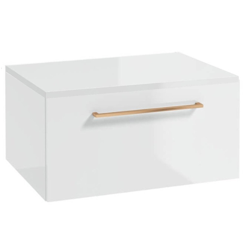 Szafka z Blatem METRO SYSTEM B60 - Stylowe Uchwyty w Różowym Złocie