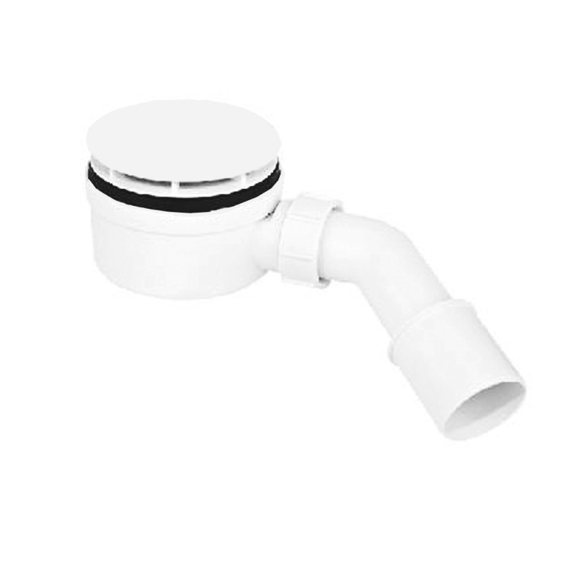 Syfon brodzikowy czyszczony od góry - Biel i Funkcjonalność dla Twojej Łazienki