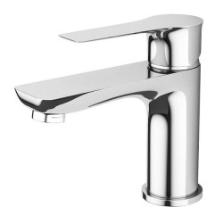 Elegancka Bateria Łazienkowa Raila Chrom Jednouchwytowa z Klik-Klak 35mm