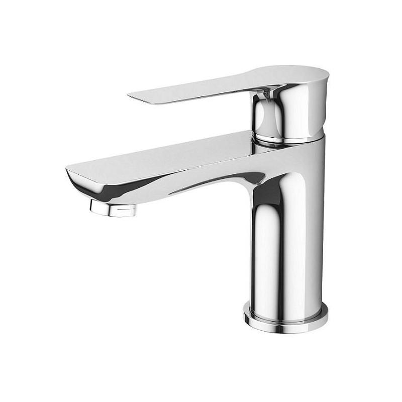 Elegancka Bateria Łazienkowa Raila Chrom Jednouchwytowa z Klik-Klak 35mm