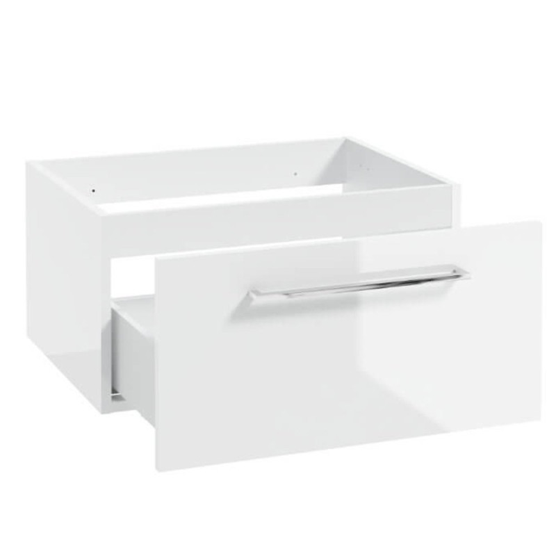 Stylowa szafka METRO SYSTEM B60 z chromowanym uchwytem - Nowoczesny design!