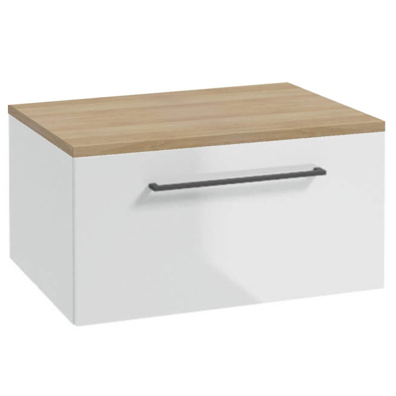 Niezawodna szafka METRO SYSTEM B60 z czarnym uchwytem – nowoczesny design i funkcjonalność!