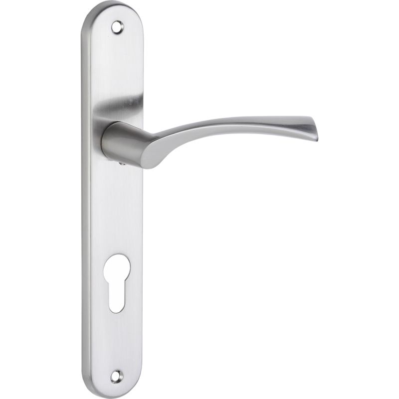 Nowoczesna Klamka Noa Satyna z Wkładką - Styl i Funkcjonalność do Twoich Drzwi Wewnętrznych